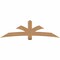 Ekena Millwork Davenport Timber Gable Bracket, Western Red Cedar, 84"W x 24"H x 5 1/2"D x 5 1/2"F, 7/12 Pitch GBW084X24X0606DAV00SWR - alternate 1